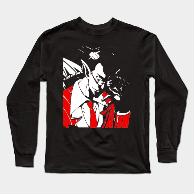 Overlord Demiurge Long Sleeve T-Shirt by OtakuPapercraft